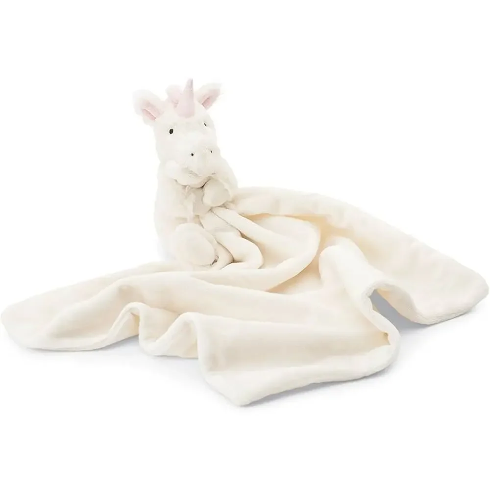 Lot of 2 Fluffy‎ Koko Koala & Jellycat Bashful Unicorn Soft Plush Lovies